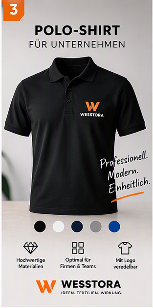 Klassisches T-Shirt mit Logo